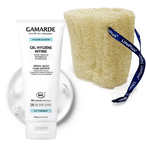 30% OFF) 갸마르드 젤 이지엔 앙띰 (청결제) 200mL + 샤워루파