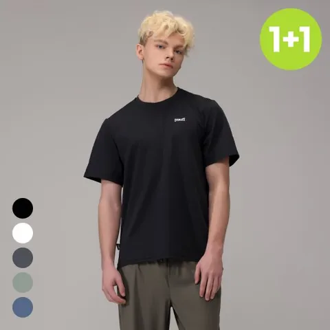 에버라스트 기능성반팔 쿨티셔츠 냉감티 2장 세트