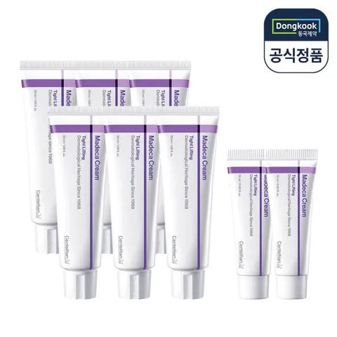 [5%적립] 동국제약 센텔리안24 마데카크림 타이트 리프팅 50ml 6개+15ml 2개 피부저속노화 광채 콜라겐 탄력 보습 팔자주름 무빙TECA 병풀 히알루론산 엘라스틴 안티에이징