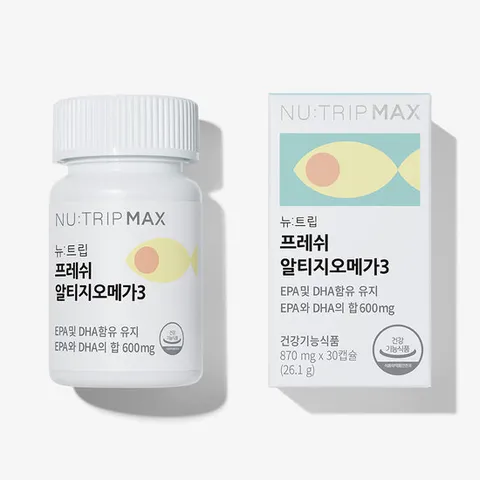 뉴트립 프레쉬 알티지오메가3 1박스 1개월