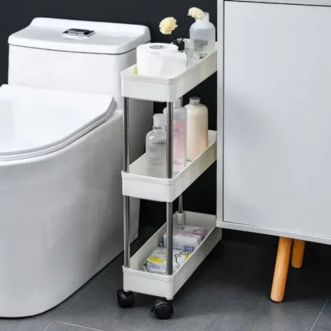 이동식선반 슬림 슬림이동식수납 틈새수납선반 주방