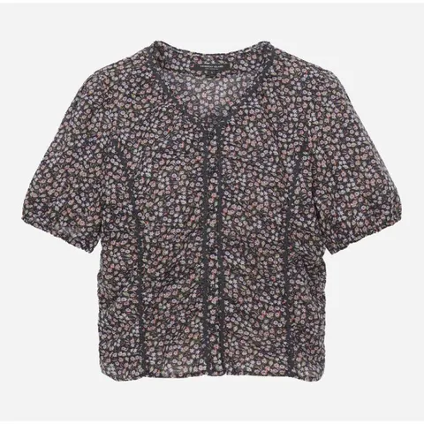 [ 롯데백화점 ][써스데이아일랜드]셔링 포인트 패턴 블라우스(T254MBL280W)