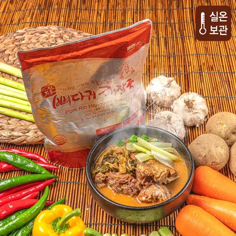 뼈해장국 선봉 자연깃든 뼈다귀해장국 실온보관 간편 즉석 900g