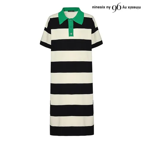 [나인식스뉴욕]스트라이프 롱 원피스(NP3OW002L0)