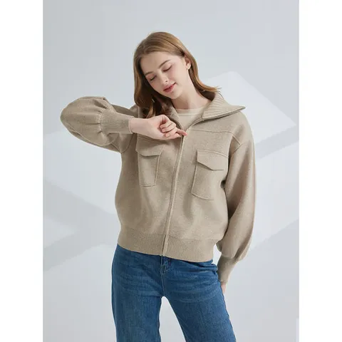 볼륨 집업 니트 가디건 KOKTOA01(7 colors)