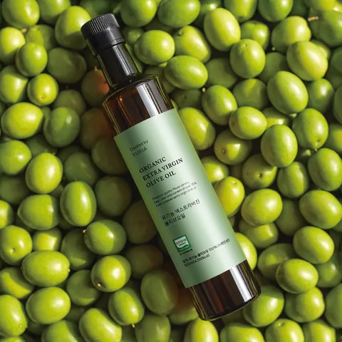 유기농 냉압착 엑스트라버진 올리브오일 500ml 1병 단일품종 올리브유