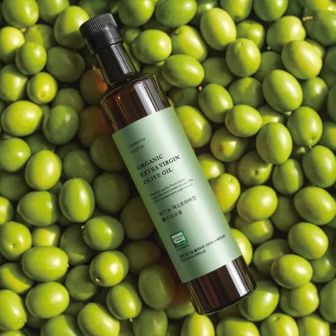 유기농 냉압착 엑스트라버진 올리브오일 500ml 3병 단일품종 올리브유