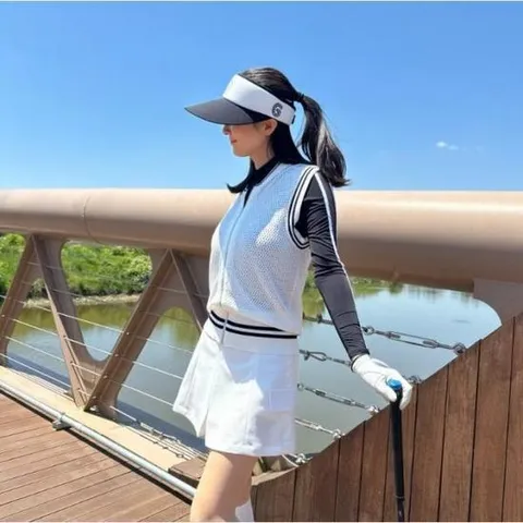 [기타 BRAND]여성골프조끼 여름 냉감 매쉬 베스트 기능성 빙하