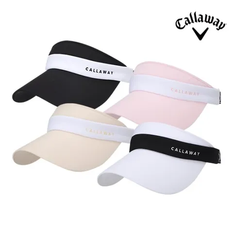 캘러웨이 2025 우먼스 스프링스 바이저 여성용 골프모자