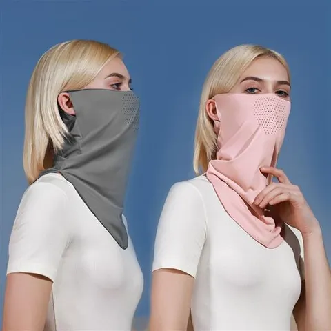 헬멧마스크 남성 여성 쿨링 햇빛 차단 숨쉬기 편안한 에어 마스크