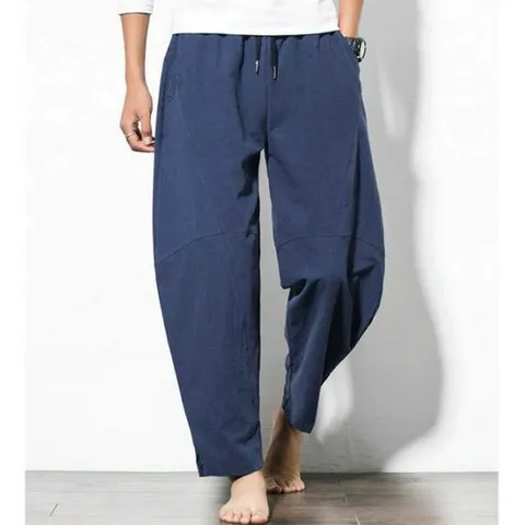 남자 여름 주말 외출 편한 밴딩 바지 배기 팬츠 코디 남자배기팬츠 남성여름바지배기팬츠 배기바지베기팬츠 항아리바지면배기바지 남자세미와이드바지