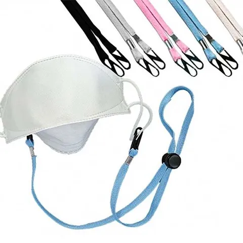 마스크 스크랩 목걸이 고리 마스크 분실방지 5칼라 마스크목걸이 마스크스트랩 마스크줄 마스크걸이 어린이 성인