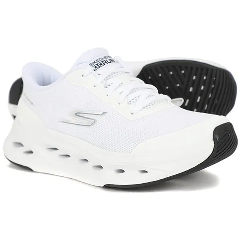 [정품] 스케쳐스 여성 고런 맥스쿠셔닝 글라이드스텝 슬립인스 (129403-WBK)