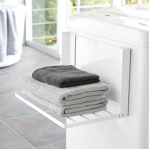 접이식 미니 빨래 건조대 세탁기 강력 마그네틱 빨래건조대 미니건조대 세탁기건조대 소형행거 수건걸이 접