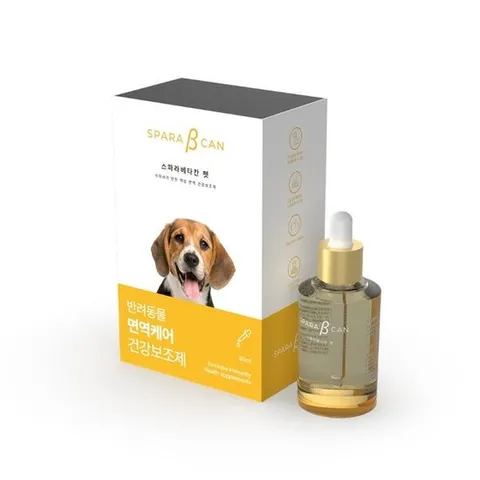 스파라베타칸 펫 강아지용 50ml  반려동물 면역케어 액상면역 건강보조제 베타글루칸