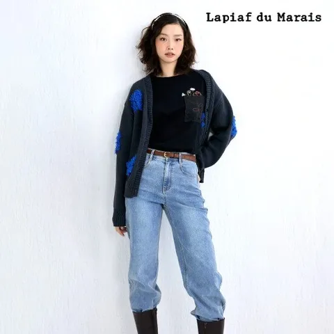 라삐아프 샬롯에디션 25FW 더블심 벨티드데님 1종