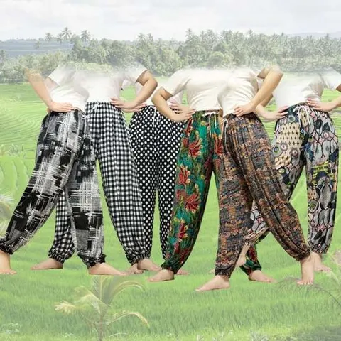 고급 여성 냉장고 여름 마실 패션 바지 시원한 할메 여름바지