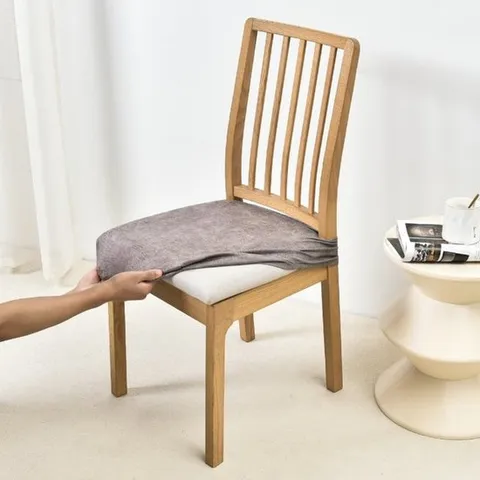 식탁 고급 가죽 의자커버 교체 사무용 사무실 화장대 인조 PU가죽 의자 시트 덮개 리폼 카페 식당 병원 대기실 의자천갈이 6종