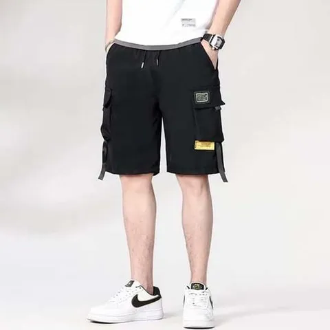 포켓 스트랩 3컬러 스트릿 하프팬츠 남자반바지