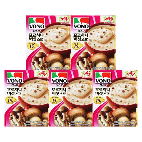 보노스프 포르치니 버섯스프 54g(18g 3P) x 5개