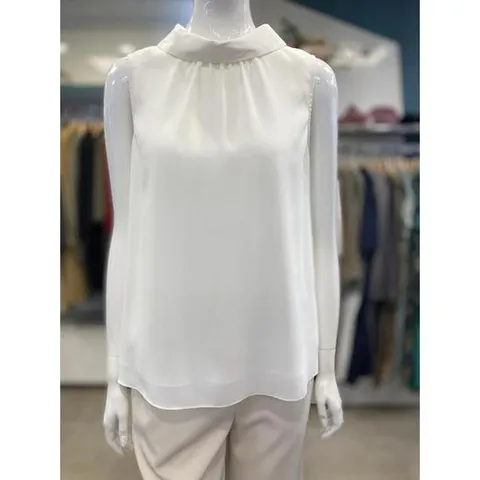 안지크 세이브존07 셔링 나시 블라우스 IA2-SV510-0