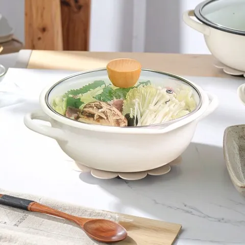 인덕션 전골냄비 법랑 양수 샤브샤브 밀푀유나베 찌개 해물탕 냄비