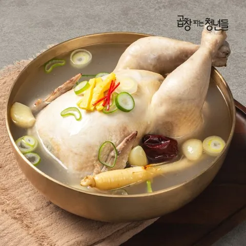 바르온 삼계탕 1kg x 4팩