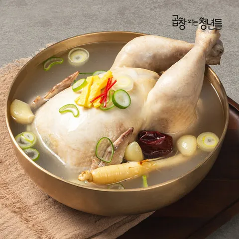 바르온 삼계탕 1kg x 2팩