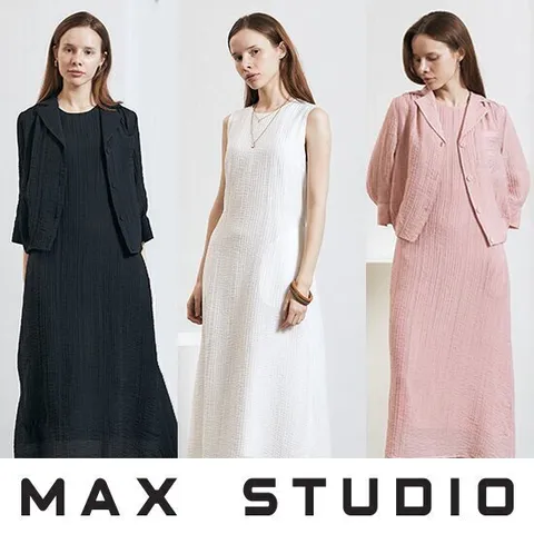 막스스튜디오 셔킷+원피스 세트(2PCS)