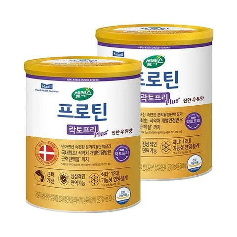 [셀렉스]셀렉스 프로틴 락토프리 플러스 304g 2캔