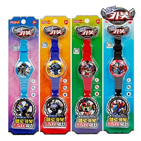 아동시계 헬로카봇 클러치 워치-4EA