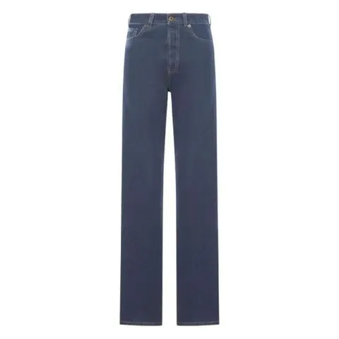 미우미우 미우미우 블루 데님 팬츠 2139938