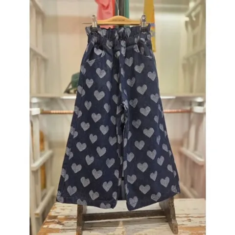 [ 현대백화점 ][매직에디션HU]오그오그오그-OG53-PT004BL 하트와이드데님PT 25년 FW 가을 바지 팬츠 아동복 선물 현대울산