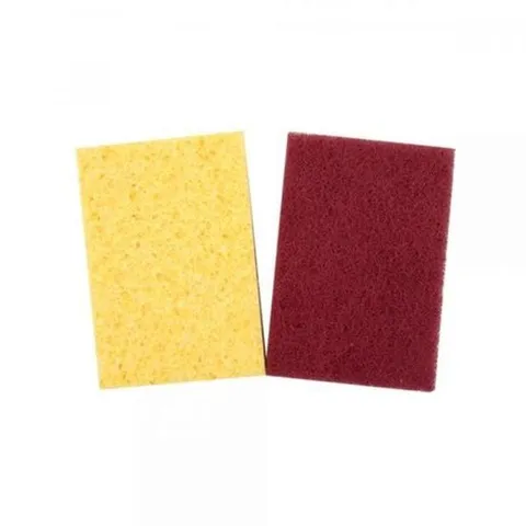 더블액션 강력세척 FROG 천연펄프수세미2P 다목적 1개