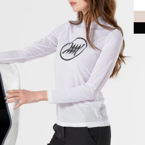 여자 골프웨어 티셔츠 쿨링 이너 긴팔 골프티 상의 골프의류 여자골프웨어 여성골프상의 쿨링티셔츠 쿨티셔츠 여성골프웨어티셔츠 여성운동복상의 냉감티셔츠