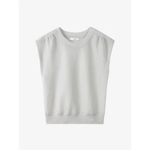 [ 롯데백화점 ][듀엘][DEWLIAN] 메탈릭 니트 슬리브리스 D252KSK271