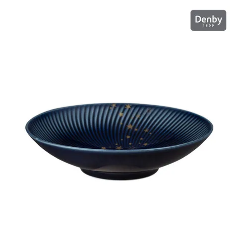 [ AK백화점 ][덴비] 포셀린 아크 블루 스타 컬렉션 파스타 보울_sw