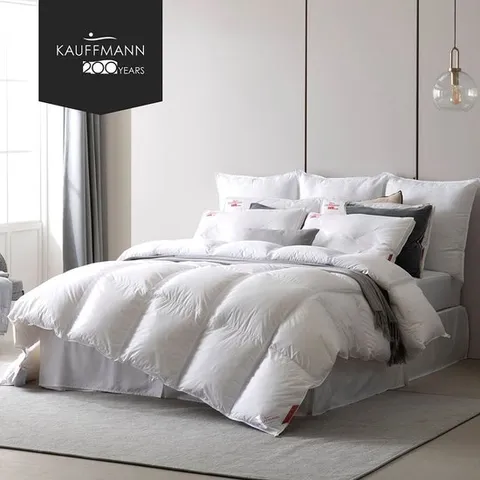 [무케] 샌더스카우프만_독일 직수입 클리마밸런스 구스 풀베딩 세트 Q퀸/K킹 (이불1EA+베개1EA)