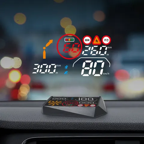 아이나비 에어 허드 HUD 헤드업 디스플레이 로드캅 TN201 내비게이션 연동