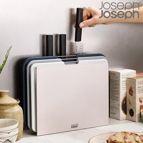 [ 롯데백화점 ][조셉조셉]네스트 다용도 도마 PLUS(도마3p+나이프3p)세트