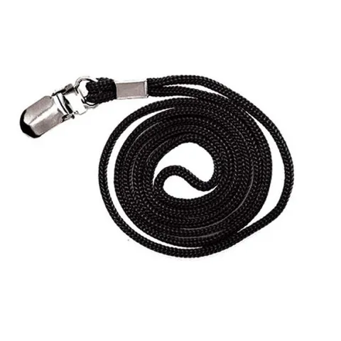 300칼라목걸이클립(검정줄) 2340 (50개입) 아크릴 진열대 행사 판매 소품