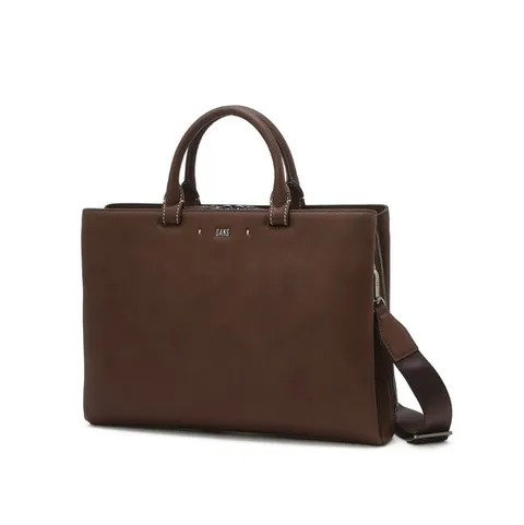 [ 롯데백화점 ][닥스][에버] 투톤 프리미엄 소가죽 서류가방(13인치 노트북 수납) DBBA5F280J