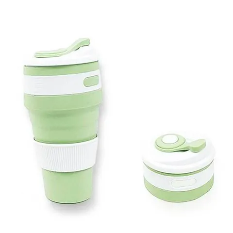 실리콘 텀블러 색상랜덤 등산용컵 접히는 물병 실리콘텀블러 접이식실리콘텀블러 휴대용텀블러 접이식텀블러 보틀물병 물병물통 접히는텀블러 등산텀블러