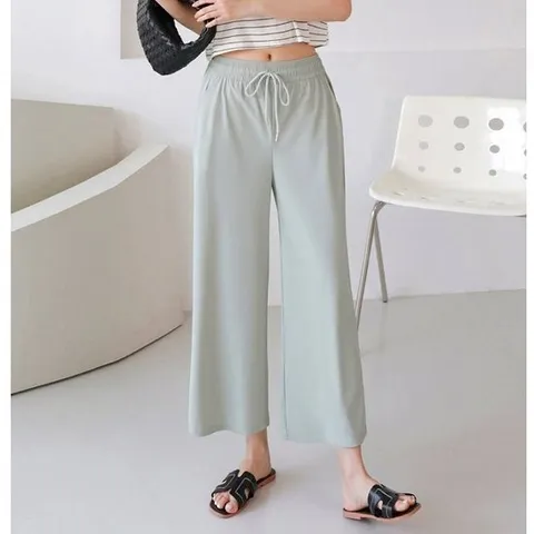 3TYPE쿨소재 쿨맥스 팬츠 와이드조거베이직ver 밴딩 트레이닝 아이스 여름바지 사방스판