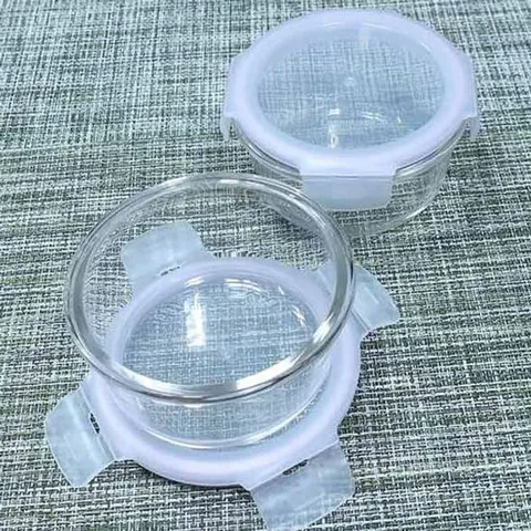 락앤락 밀폐용기 오븐 글라스 반찬 용기 380ml 2P