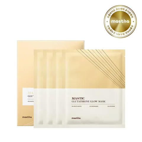 [공식판매처] 매스티나 글루타티온 글로우 마스크 4매입 1세트