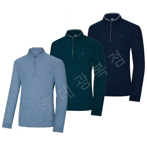 [ 롯데백화점 ][콜핑]토바 남성 봄가을 스트레치 긴팔  집업티셔츠 KVT0480M-KP03