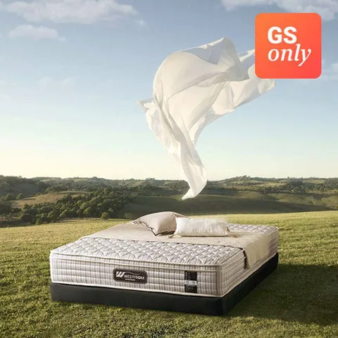 GS단독  [웨스트프롬] 숨) 난연원단 인디파워 유로탑 독립 매트리스 SS