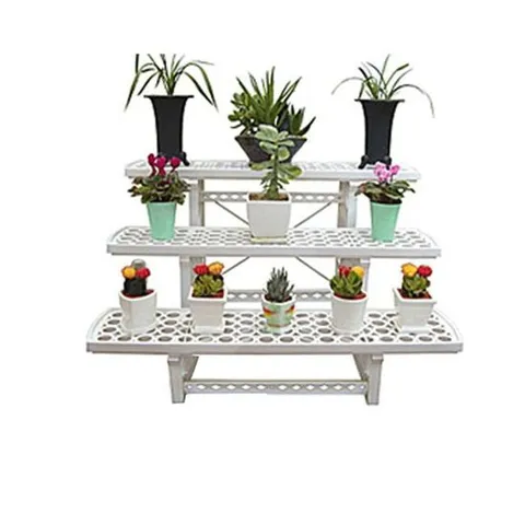 모던 화분정리대 3단 선반 다용도선반 베란다정리대 메탈선반