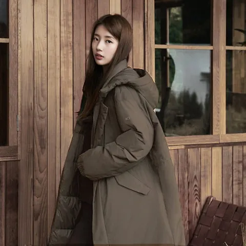 [ 롯데백화점 ][케이투 (행사)]여성 수지 야상 구스 다운 씬에어 VIBE W KWW23560